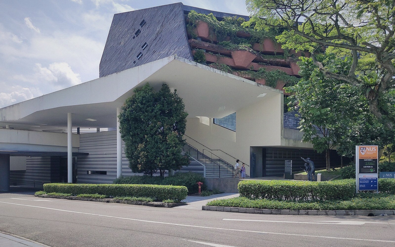 The exterior of a natural history museum that houses a bird skin collection